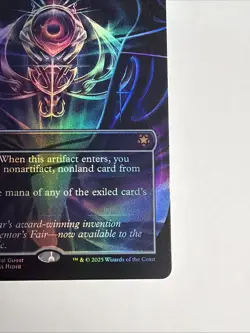 MTG - Chrome Mox (Borderless Foil) - Special Guests - Aetherdrift NM - 0092 - - Image 4