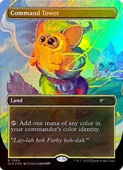 Foil - Command Tower (7064) (Rainbow Foil) - 7064 - NM - EN - Image 1