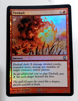 Fireball (Foil) LP - Magic the Gathering -Darksteel (DST) M-584 - Image 1