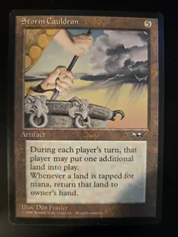 Storm Cauldron NM Alliances MTG FREE SHIPPING - Image 1