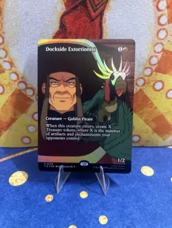 Mtg Dockside Extortionist Borderless Foil Avatar The Last Airbender - Image 1