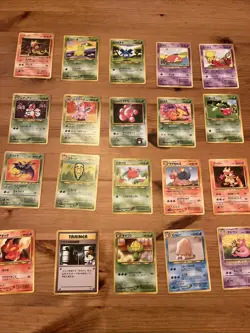 Pokemon Card Karten Sammlung Collection WOTC Vintage Japanese 1st Edition - Image 1
