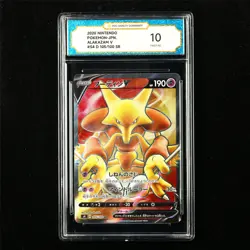 TQG 10 PRISTINE 2020 Pokemon JPN Alakazam V 105/100 SR - Image 1