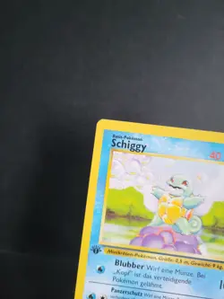 Pokemon Karten Sammlung - Starter Schiggy 63/102 1. Edition Base - Exc-Near Mint - Image 2