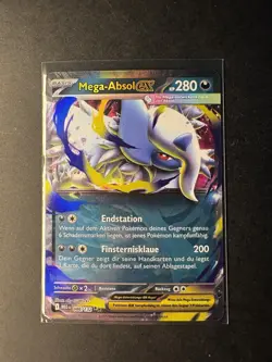Pokemon Karte: Mega-Absol EX 086/132 Mega Entwicklungen Near Mint Deutsch DR - Image 1