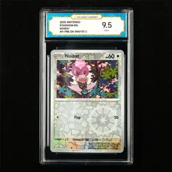 TQG 9.5 MINT+ 2025 Pokemon ENG Noibat 090/131 C - Image 1