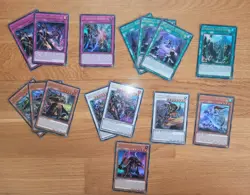 Yugioh Schwertseele Deck Set Core Swordsoul Deck English 1st Edition - Image 1