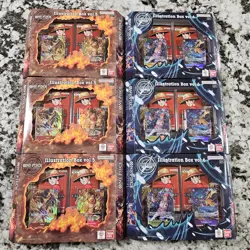One Piece Illustration Box IB05 + IB06 Vol 5 & 6 ENGLISH Sealed NEW Lot Of 6 - Image 1