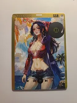One Piece Boa Hancock Goddess Story Anime Waifu Card Naruto Manga - Image 1