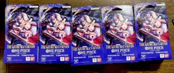 One Piece TCG The Azure Sea’s Seven OP-14 Sleeved Booster Pack Lot Of 50 Sealed - Image 1