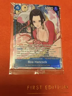 Boa Hancock ST17-004 SR Full Art Promo - One Piece Illustration Box Vol 1 SEALED - Image 1