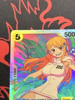 One Piece OP08-106 Nami SR OP08 Two Legends Foil English Near Mint - Image 3