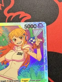 One Piece OP08-106 Nami SR OP08 Two Legends Foil English Near Mint - Image 4