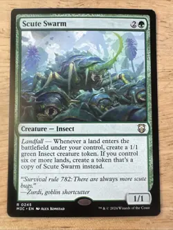 MTG Scute Swarm [Modern Horizons 3 Commander] Near Mint Magic - Image 1
