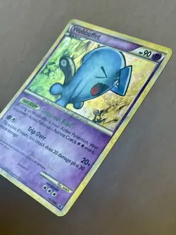 Wobbuffet HGSS04 Black Star Promo Pokemon TCG Card MP - Image 2