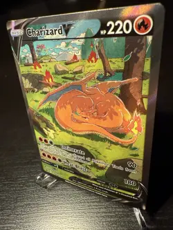 Pokemon TCG Charizard V SWSH260 SWSH: Sword & Shield Promo Cards Holo MINT - Image 3
