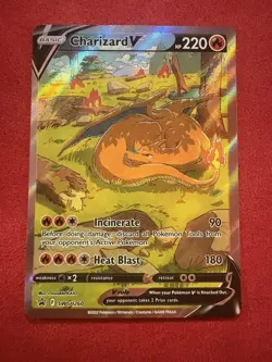Pokemon TCG Charizard V SWSH260 SWSH: Sword & Shield Promo Cards Holo - Image 1