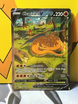 Pokemon TCG Charizard V SWSH260 SWSH: Sword & Shield Promo Cards Holo - Image 1