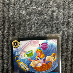 Disney Lorcana Alice Accidentally Adrift Rare 141/204 EN-9 NM Fabled Set - Image 3