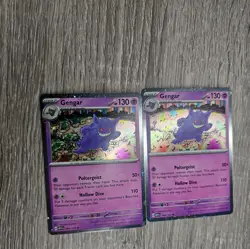 2x Pokemon Gengar 151 Cosmos Holo Card 94/165 NM Scarlet & Violet 151 - Image 1