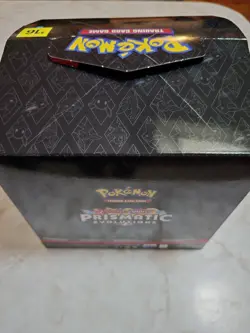 Pokemon Prismatic Evolutions Tech Sticker Collection Case (Lot of 12) Sealed - Image 5