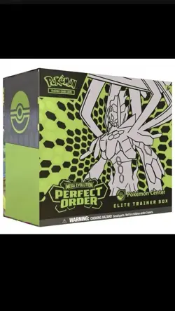 PRESALE Pokemon TCG Mega Evolution Perfect Order Pokemon Center ETB - Image 1