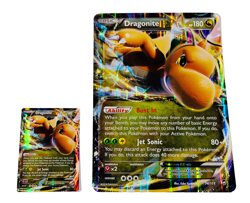 5 OVERSIZED JUMBO POKEMON CARDS IN TOP LOADERS! EX GX V VMax Legendary Full Art 636996769661 - Image 3