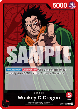 One Piece Card Game Einzelkarten OP07 500 Years In The Future English Sleeved NM - Image 3