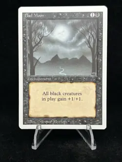 BAD MOON Revised Edition 1994 Magic The Gathering MTG TCG CCG 🔥RARE🔥 - Image 1