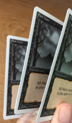 MTG: Bad Moon X3- Revised Edition -NM - Image 4