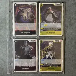 ONE PIECE ENG TCG: BLACK YELLOW GECKO MORIA CORE DECK 54 CARD NEAR MINT - Image 4