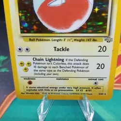 Electrode 2/64 Lightly Played Holo Rare Jungle 1999 Pokemon WOTC Card - Image 3