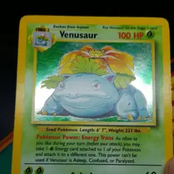 Venusaur 15/102 Lightly Played Holo Rare Base Set 1999 Pokemon Card WOTC - Image 5