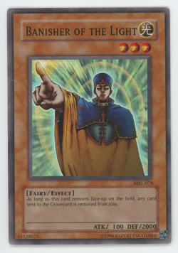 Banisher of the Light MRL-078 Played MP Super Holo Rare Yugioh Card Magic Ruler - Image 1