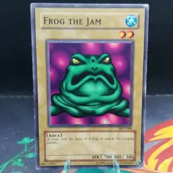 Frog the Jam MP1-004 Lightly Played Common McDonald's Promo Yugioh Card - Image 1