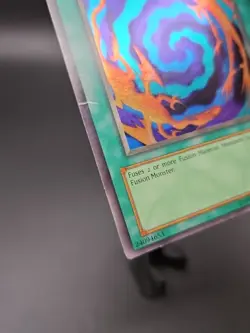 Polymerization LOB-059 Played MP Super Holo Rare Yugioh Card Magic 2002 - Image 3