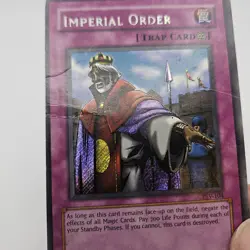 Imperial Order PSV-104 Heavily Played Secret Rare Holo Yugioh Card 2002 - Image 4