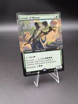 MTG; Fanatic of Rhonas (Extended Art); Modern Horizons 3; NM; Unplayed - Image 1