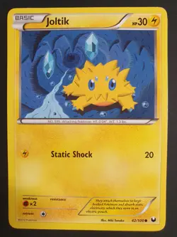 Joltik 42/108 - Dark Explorers Set - Pokemon Card - Lightly Played - Image 1