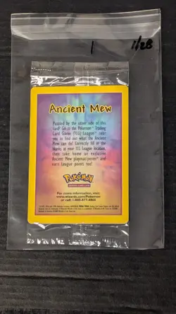Ancient Mew SEALED 2000 Pokemon Unopened Movie Promo Card - MINT 🔥 - Image 3