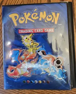 1999 Pokemon 4 Pocket Trading Card Game Collector's Album/Binder 742818083201 - Image 1
