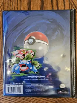 1999 Pokemon 4 Pocket Trading Card Game Collector's Album/Binder 742818083201 - Image 2