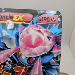 Pokemon Mega Diancie EX XY44 JUMBO Black Star Promo Card 2015 Moderately Played - Image 5