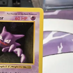 Haunter 29/102 Shadowless Base Set Lightly Played LP 1999 Pokemon Card WOTC - Image 3