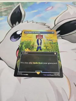 MTG Crucible of Worlds, Universes beyond Fallout, Borderless Foil - Image 1