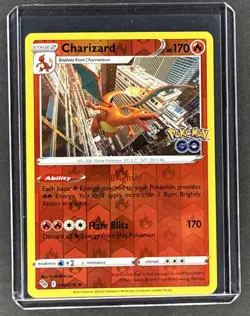 Charizard 010/078 Pokemon GO Reverse Holo - Image 1