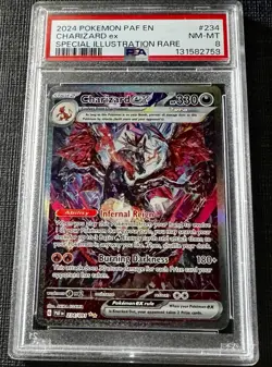Pokemon TCG Charizard EX Paldean Fates Sir 234/091 - Image 1