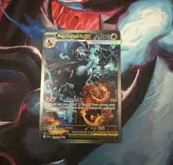 Mega Charizard X EX SIR 125/094 Phantasmal Flames English Pokemon TCG Pack Fresh - Image 1