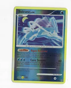 Pokemon TCG Suicune Secret Wonders 19/132 Reverse Holo NM - Image 1