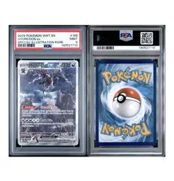 2025 POKEMON WHT EN-WHITE FLARE SPECIAL ILLUSTRATION RARE HYDREIGON EX PSA 9 - Image 2